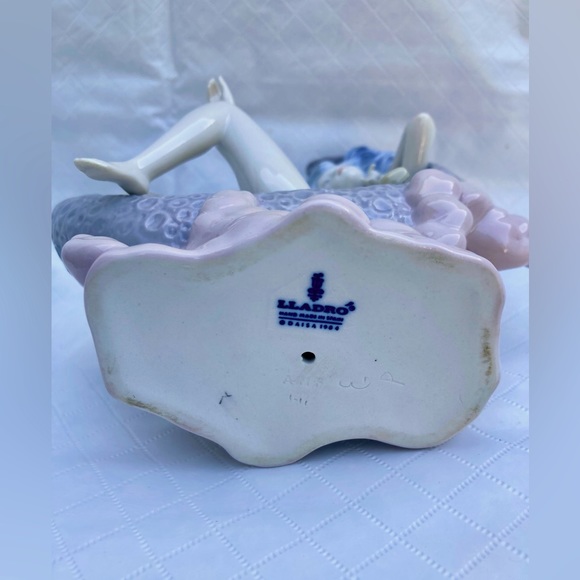 NEW-in Box, Lladro No. 1436 Luna Cuarto Creciente (retired 1987) perfect - Picture 4 of 6